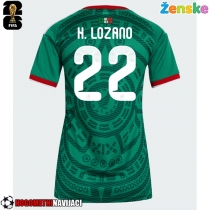 Ženske Nogometnih dresov Mehika Hirving Lozano #22 Domači SP 2026 Kratki rokavi